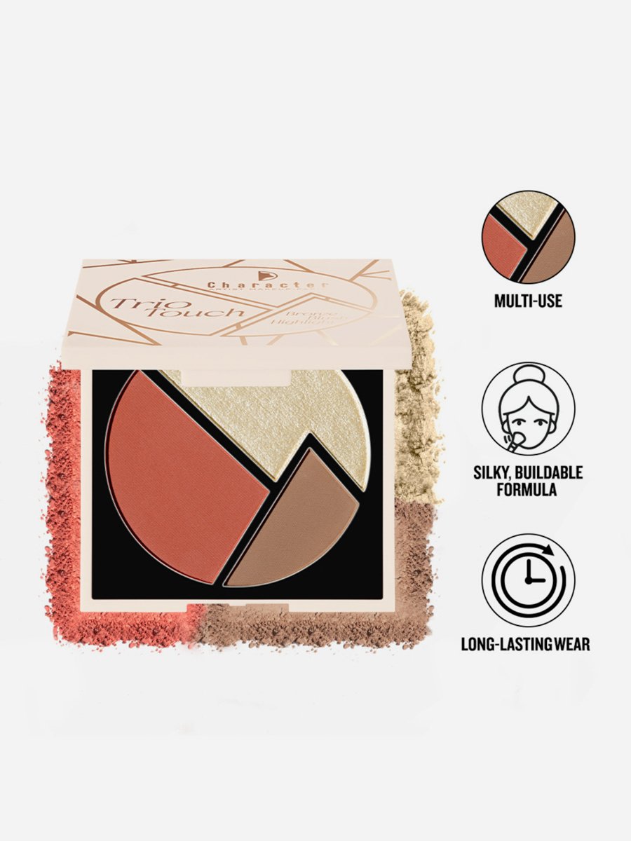 Trio Touch Bronze Blush Highlight - CTT002