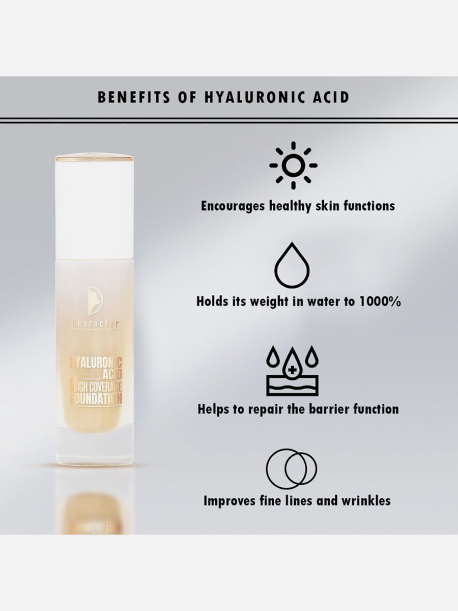 Hayaluronic Acid High Coverage Foundation - HCF003