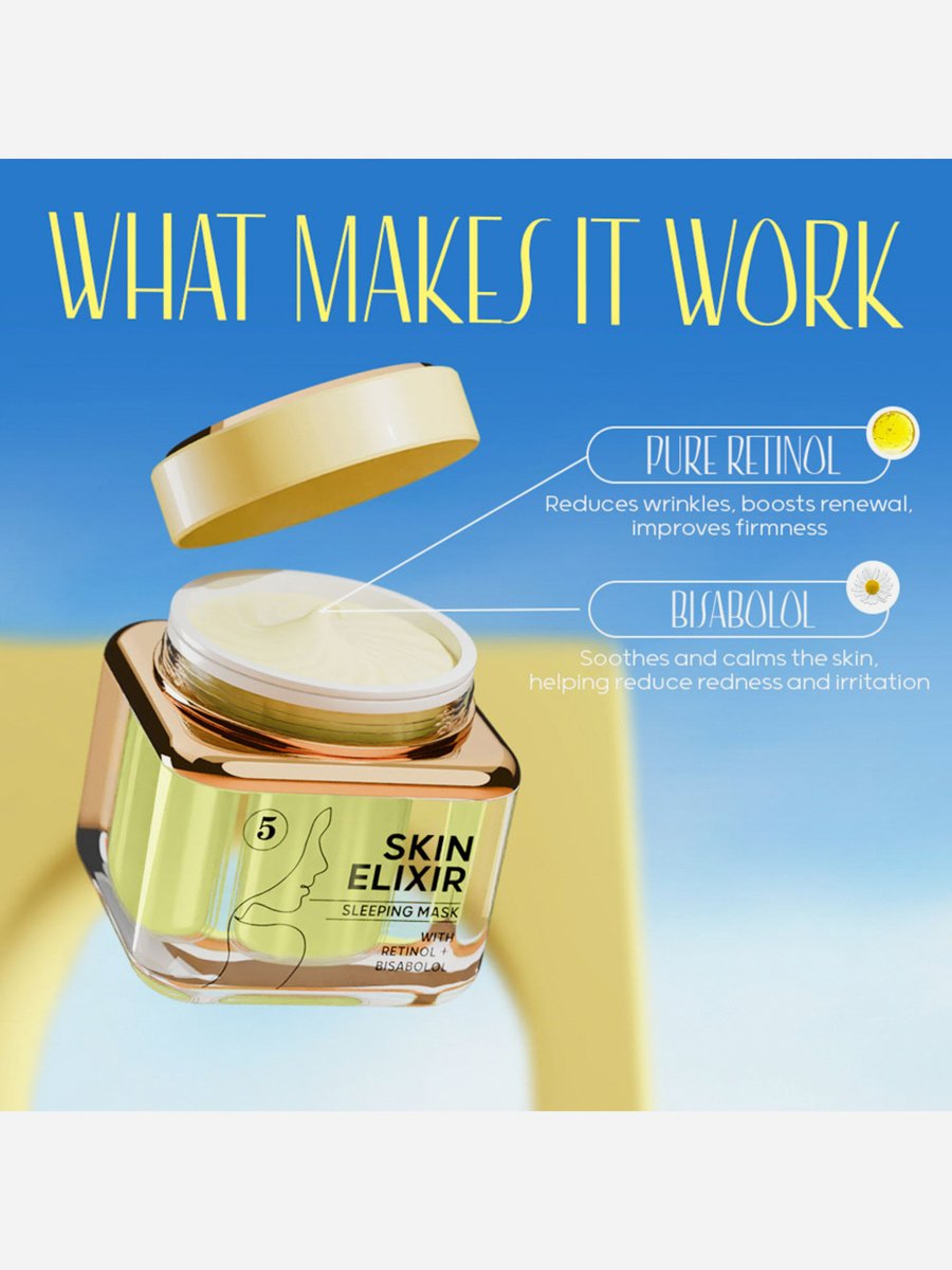 Skin Elixir Sleeping Mask - CSK501