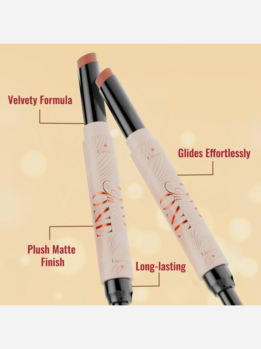 Two In One Lipstick and Lipliner - CTO207