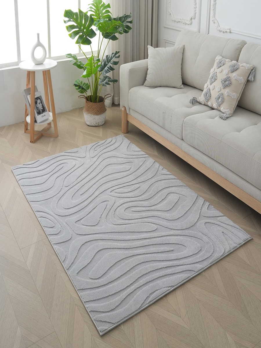 Timmy Geo Microfibre Patterned Rug - 160x230 cm