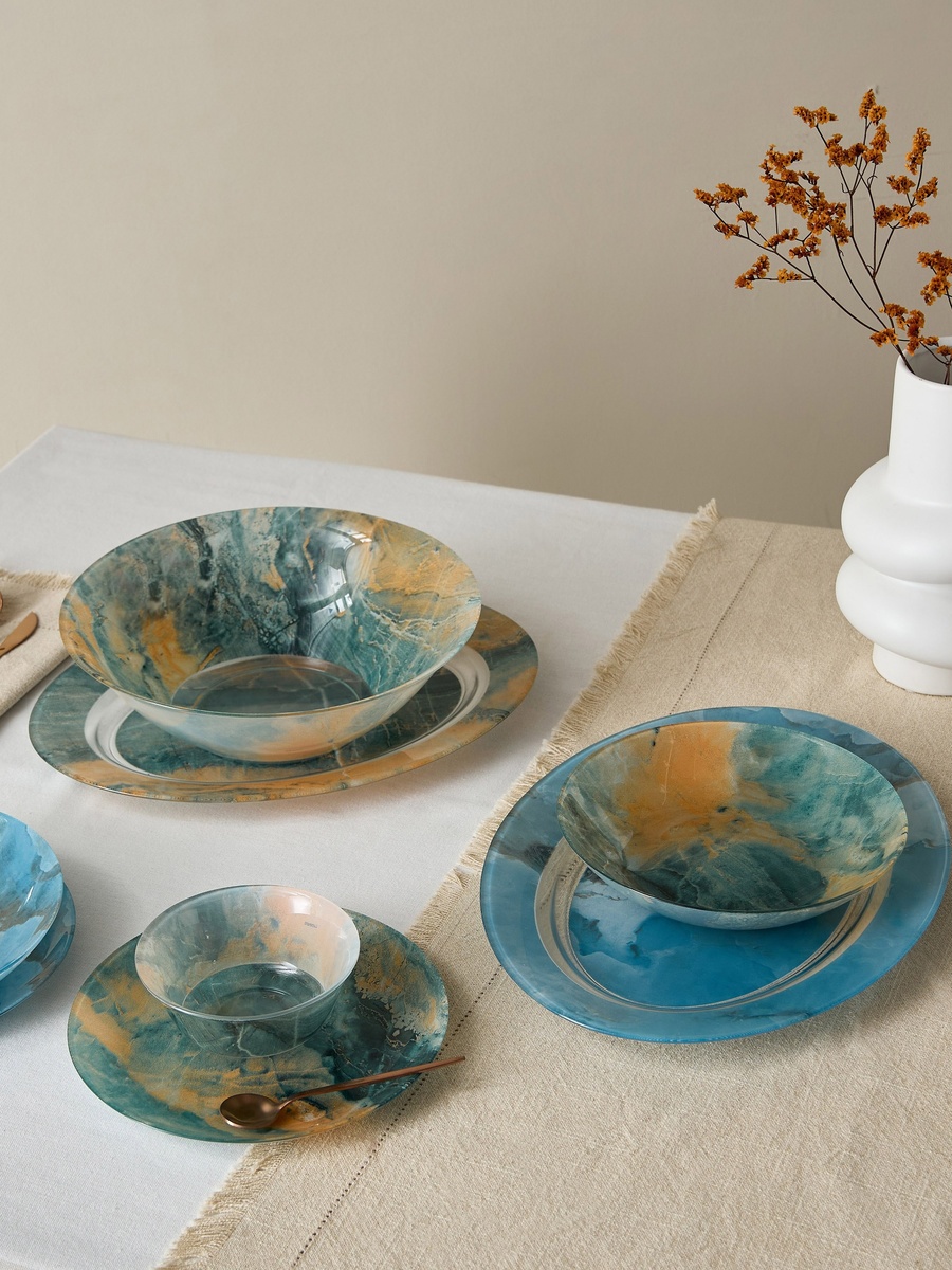 Luminarc Glass Granitelia Soup Plate - 20 cm