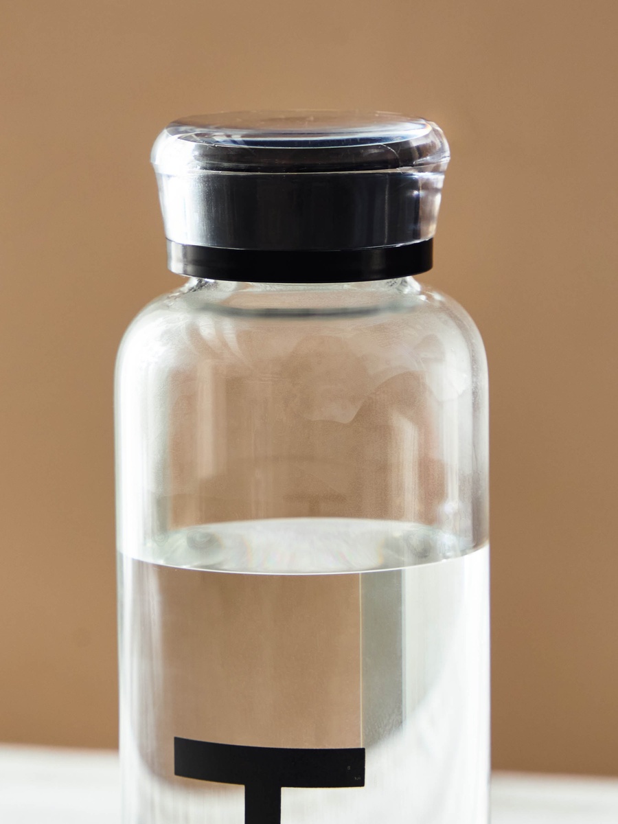 Orchid Borosilicate Glass Bottle - 500 ml