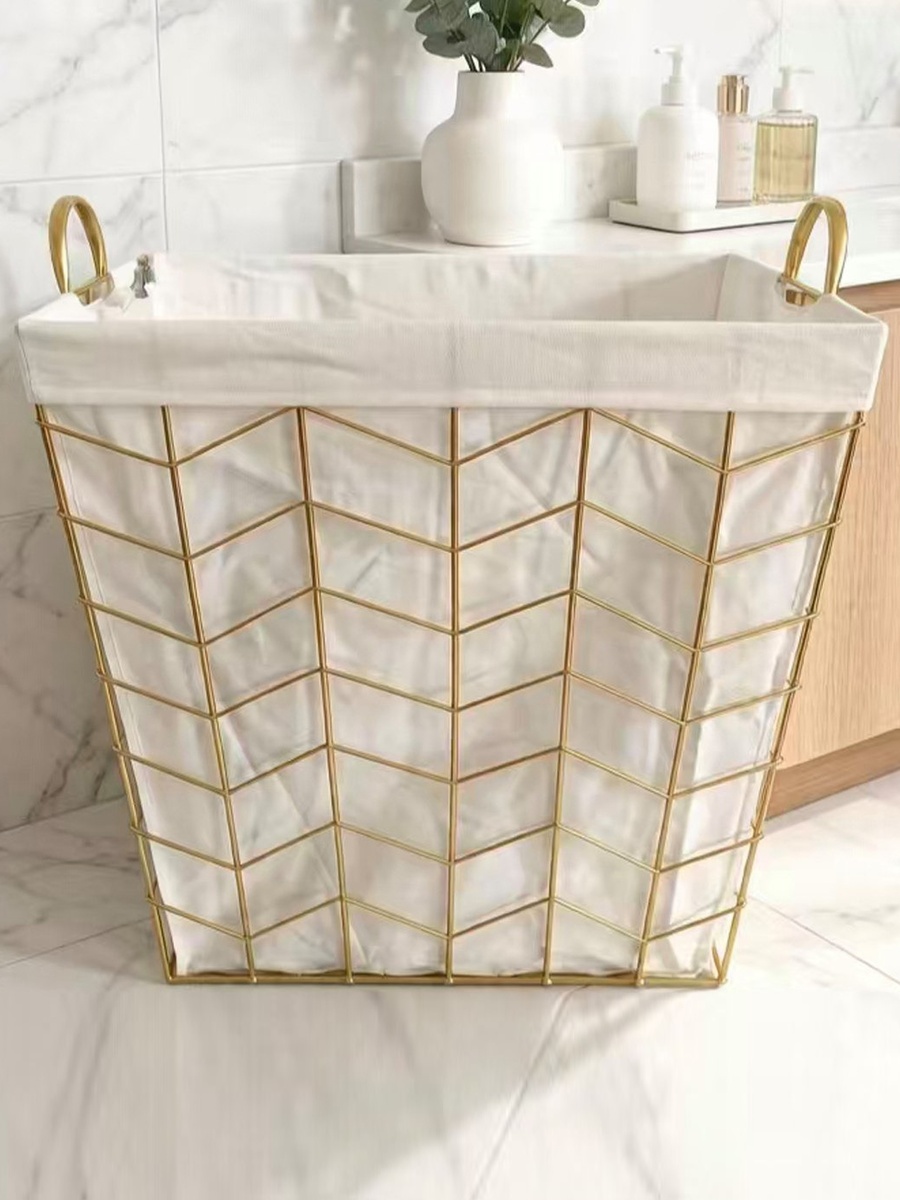 Lyon Laundry Hamper - 47x35x67 cm