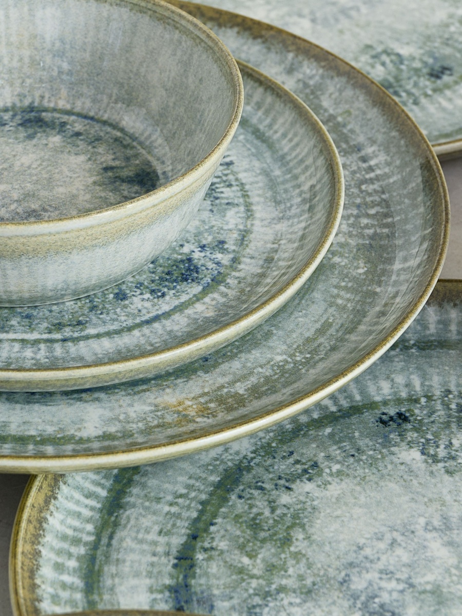 Elegenza 16-Piece Reactive Dinner Set - Serves 4