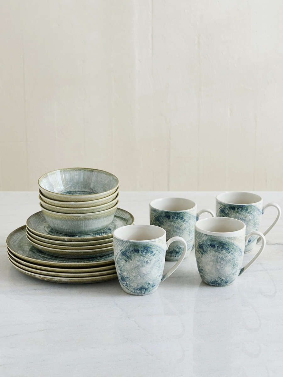 Elegenza 16-Piece Reactive Dinner Set - Serves 4