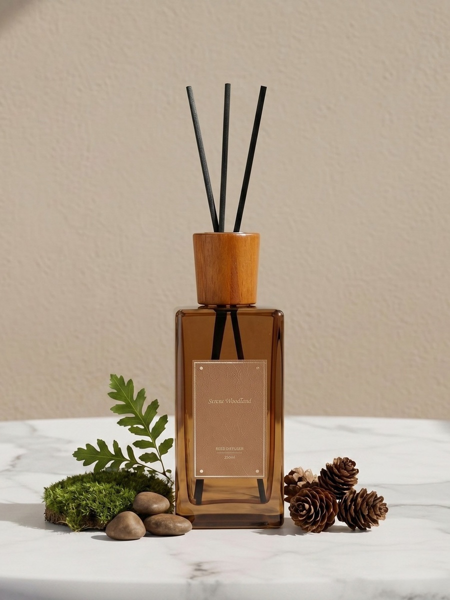 Nuvori Scentelier Serene Woodland Reed Diffuser - 350 ml