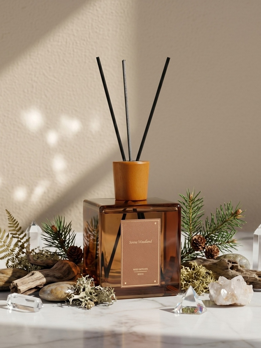 Nuvori Scentelier Serene Woodland Reed Diffuser - 500 ml
