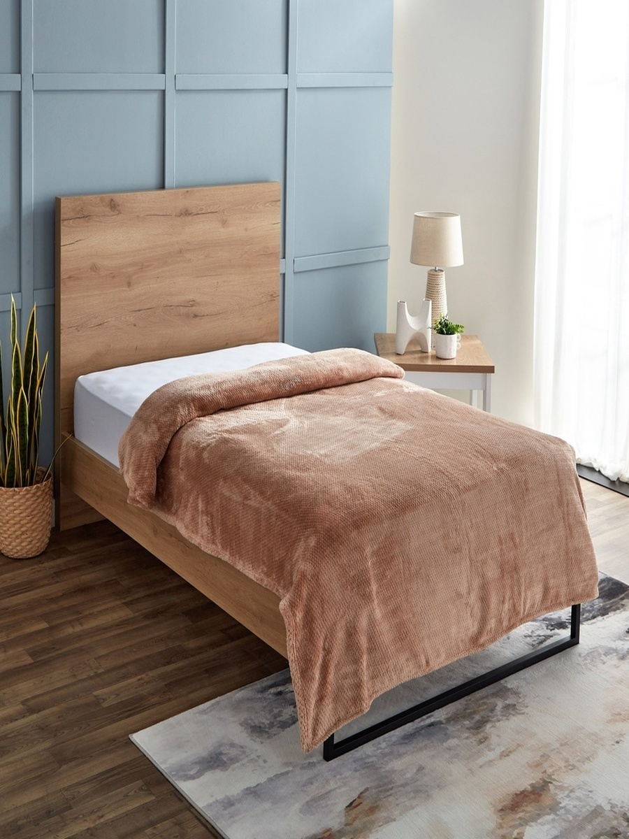 Lux Popcorn Queen Flannel Blanket - 220x200 cm
