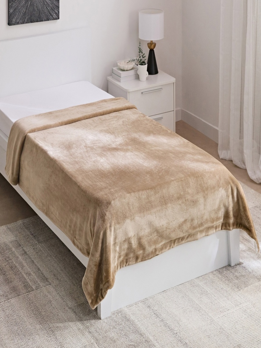 Snugsoft Flannel Double Layer King Blanket - 220x240 cm