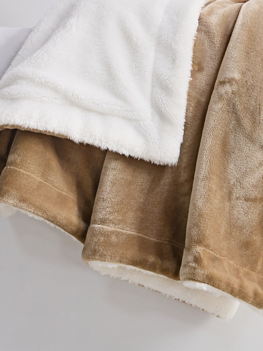 Snugsoft Flannel Double Layer King Blanket - 220x240 cm
