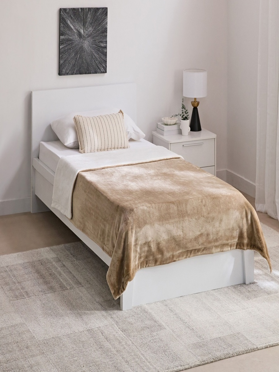 Snugsoft Flannel Double Layer King Blanket - 220x240 cm