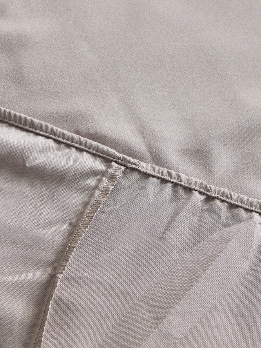 Derby Solid Microfiber King Fitted Sheet - 180x200+25 cm