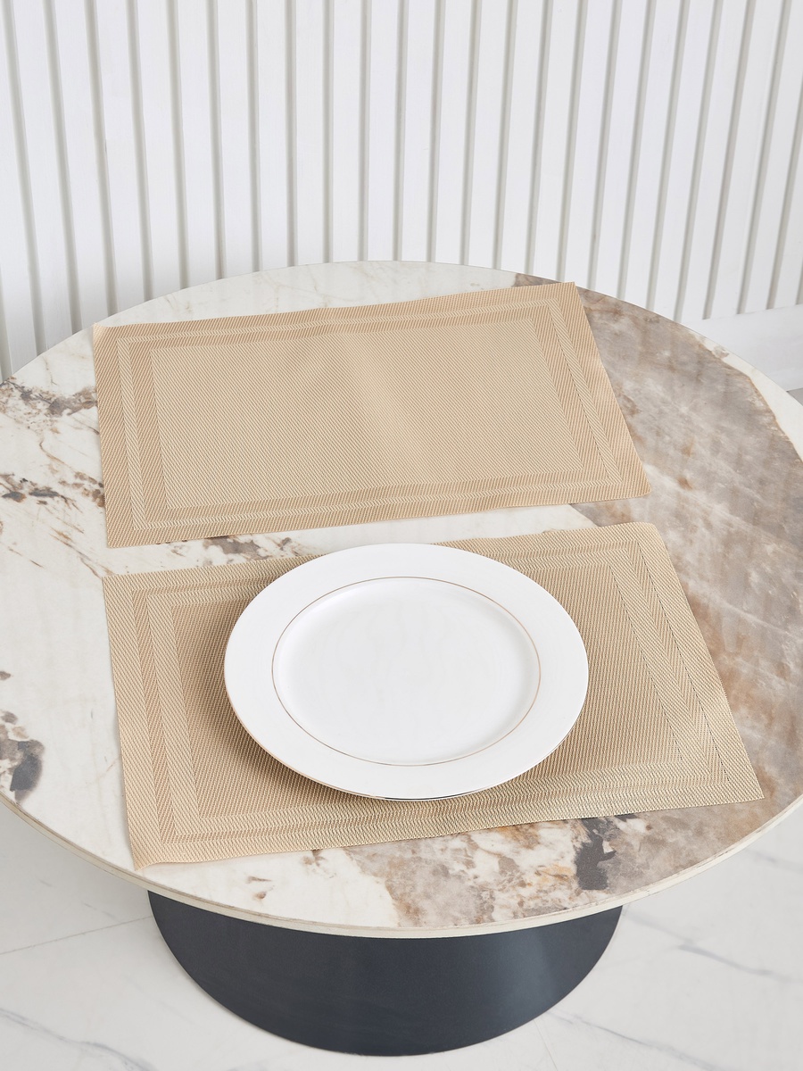 Pack of 2 - Textured Placemat