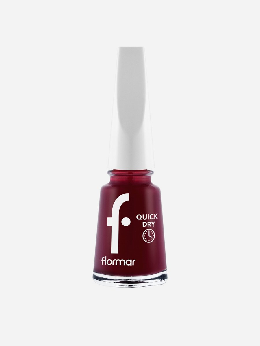 طلاء أظافر سريع الجفاف، كيو دي 22 ريد فيلفيت