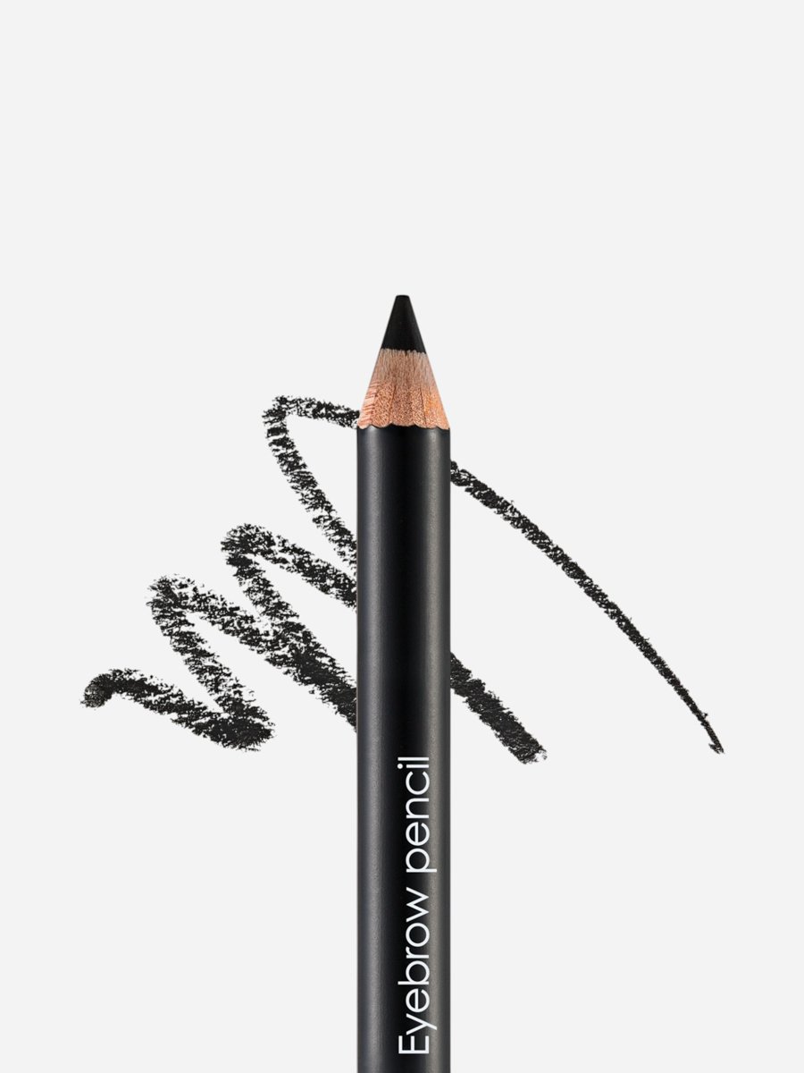 Eyebrow Pencil with Brush Cap, 404 Black