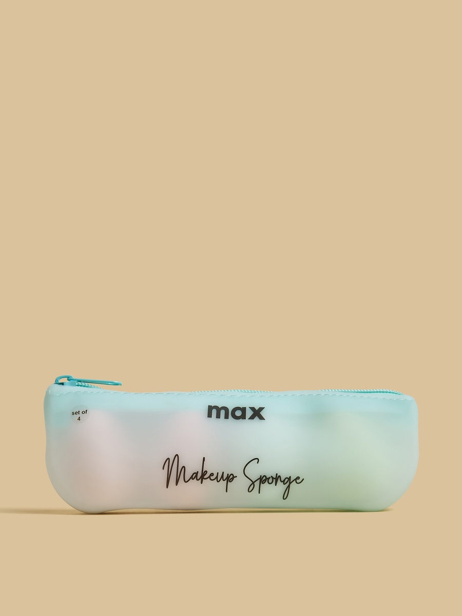 Pack of 4 - Makeup Sponge with Pouch