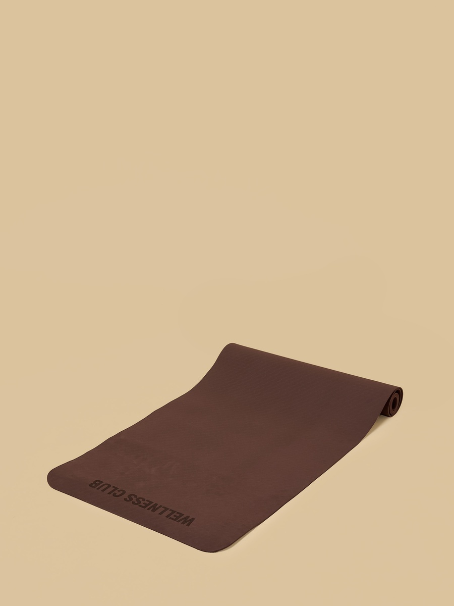 Slogan Print Yoga Mat