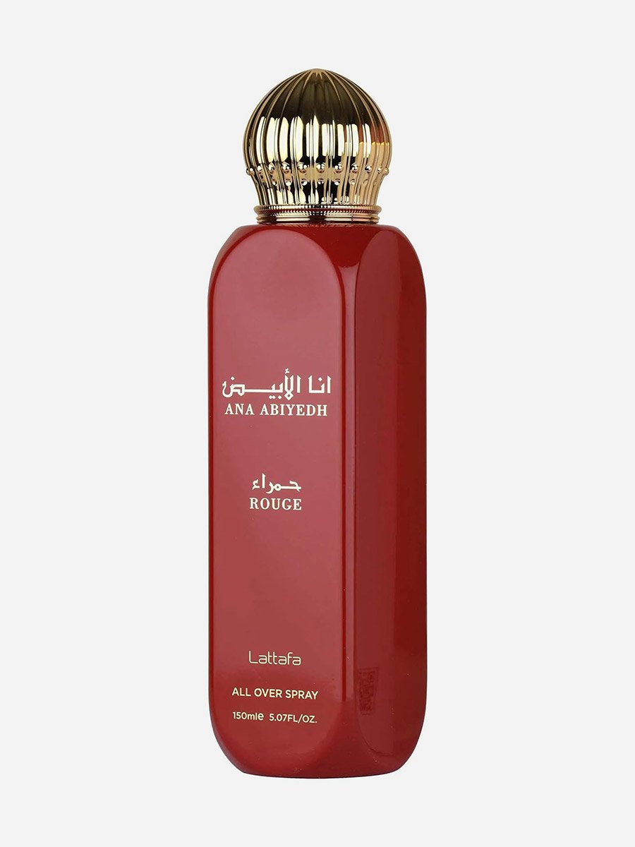 بخاخ معطر للجسم أنا الأبيض روج، 150 مل