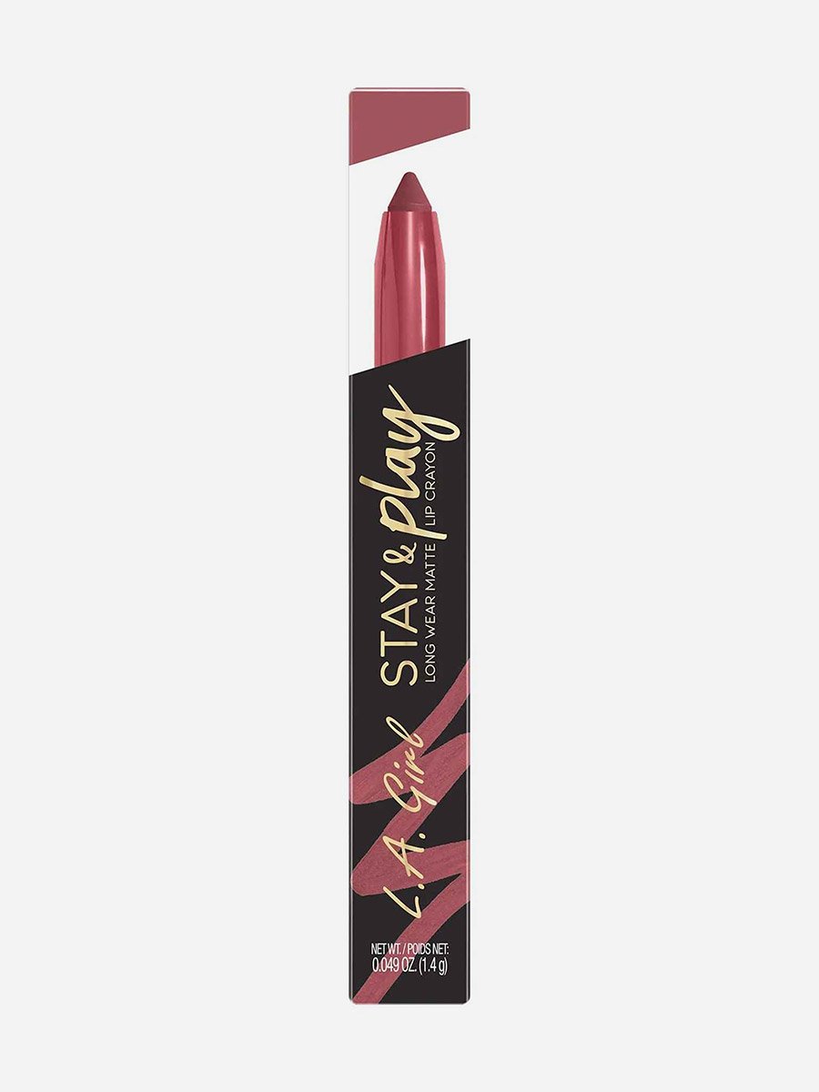 Stay and Play Matte Lip Crayon Promises