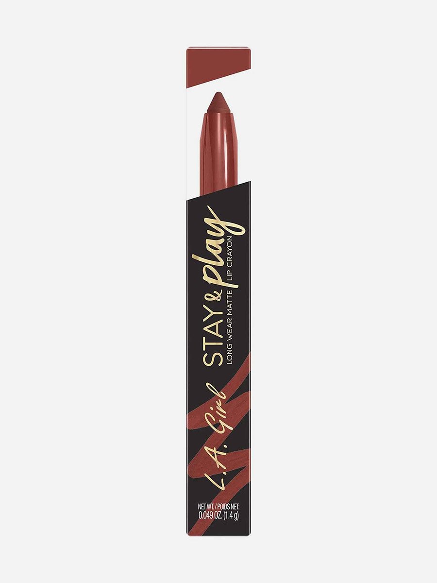 Stay and Play Matte Lip Crayon Here For It