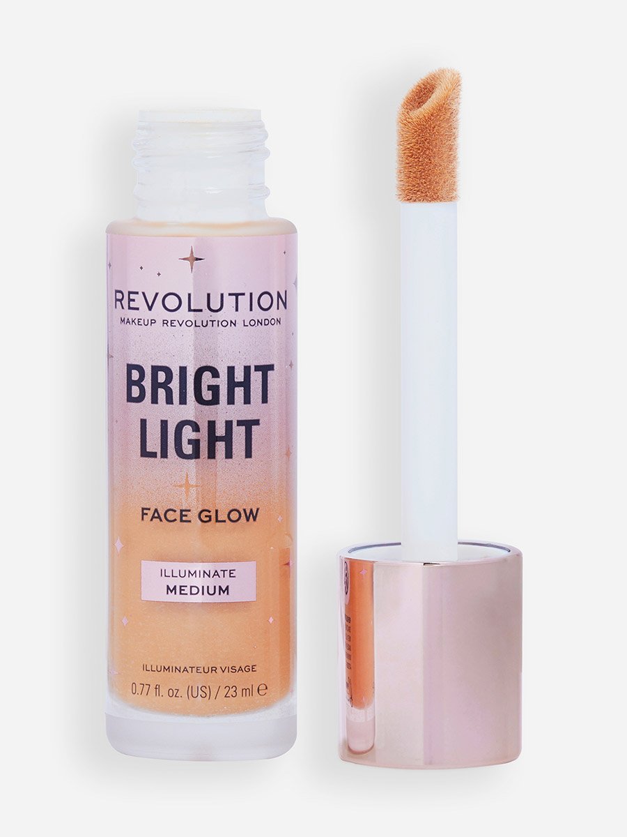 Bright Light Face Glow Liquid Highlighter - Illuminate Medium