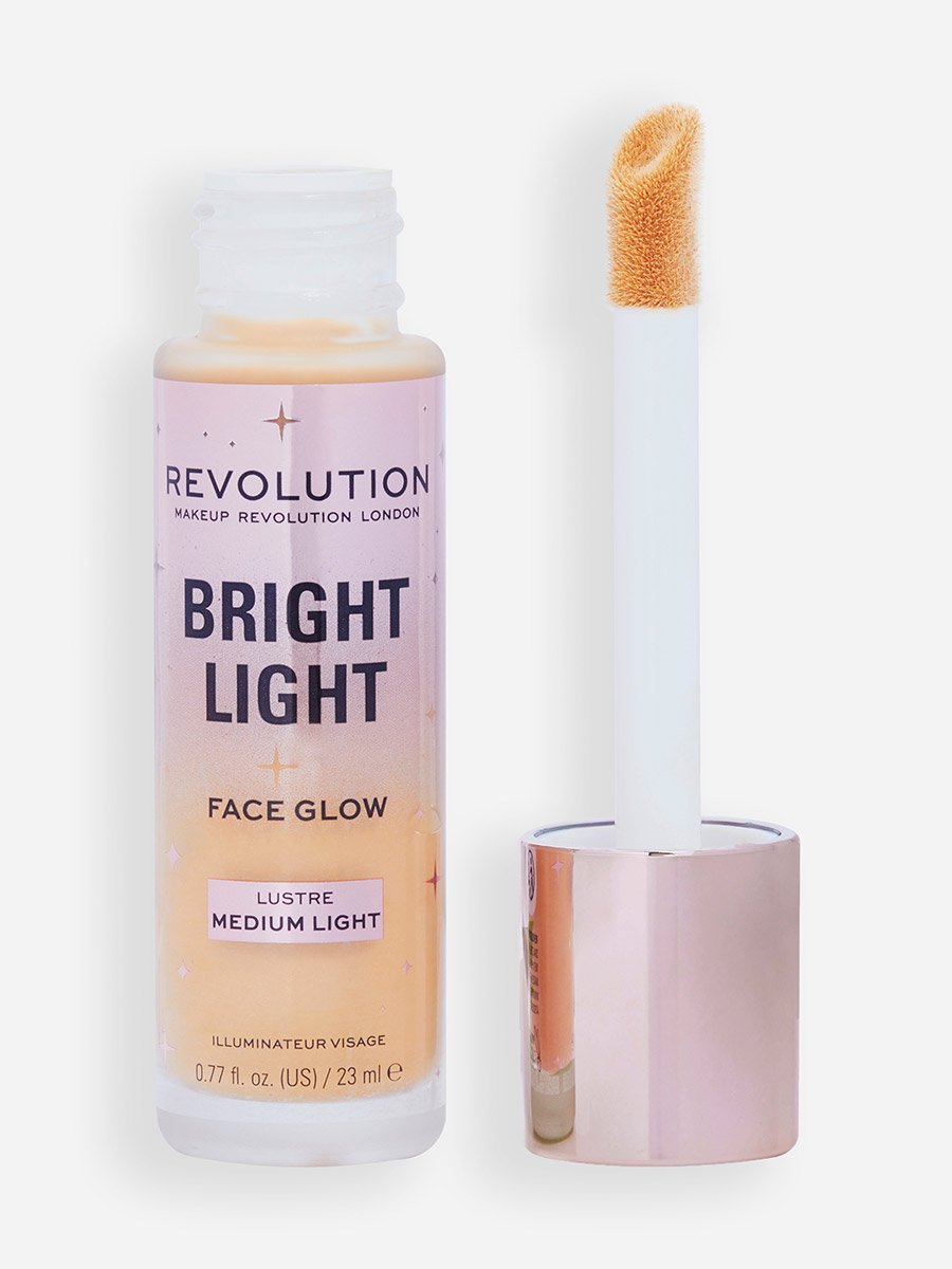 Bright Light Face Glow Liquid Highlighter - Lustre Medium Light