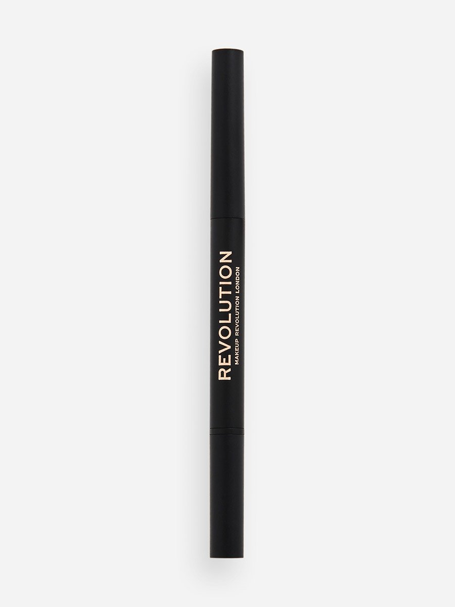 Duo Brow Pencil with Spoolie - Dark Brown