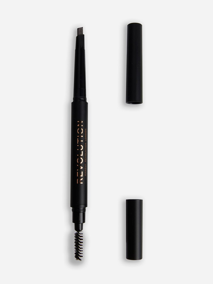 Duo Brow Pencil with Spoolie - Medium Brown