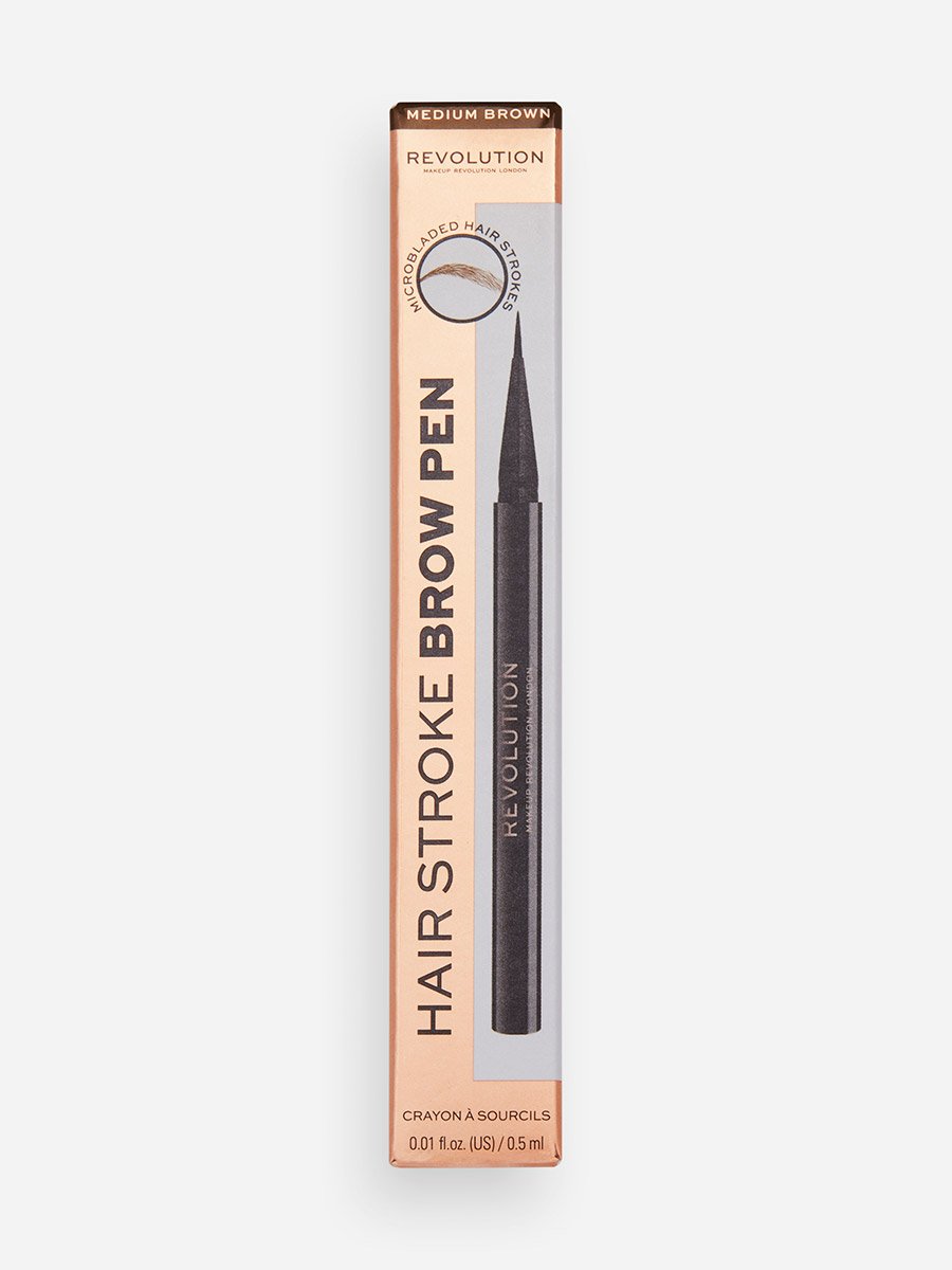 Hair Stroke Brow Pen - Medium Brown