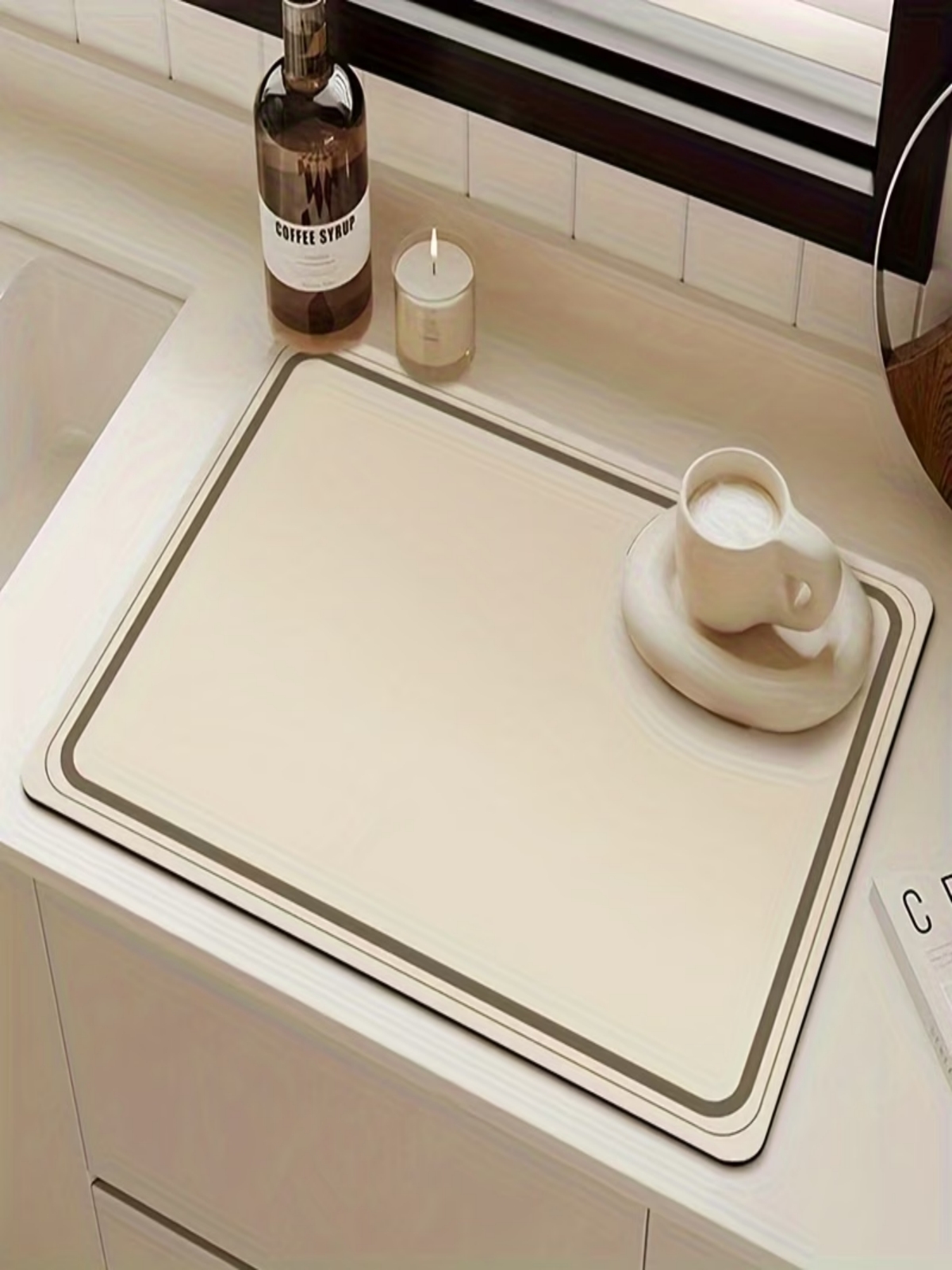 Absorbent Anti-Slip Table Mat