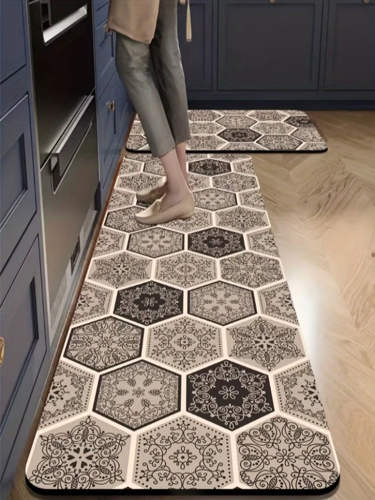 2-Piece Anti-Slip Kicthen Mat