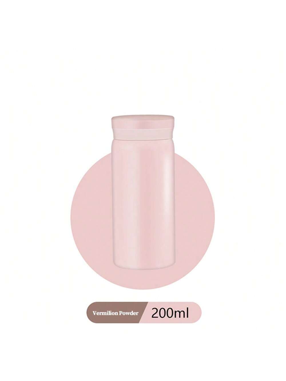 Light Pink Stainless Steel Mini Thermal Bottle - 200ml