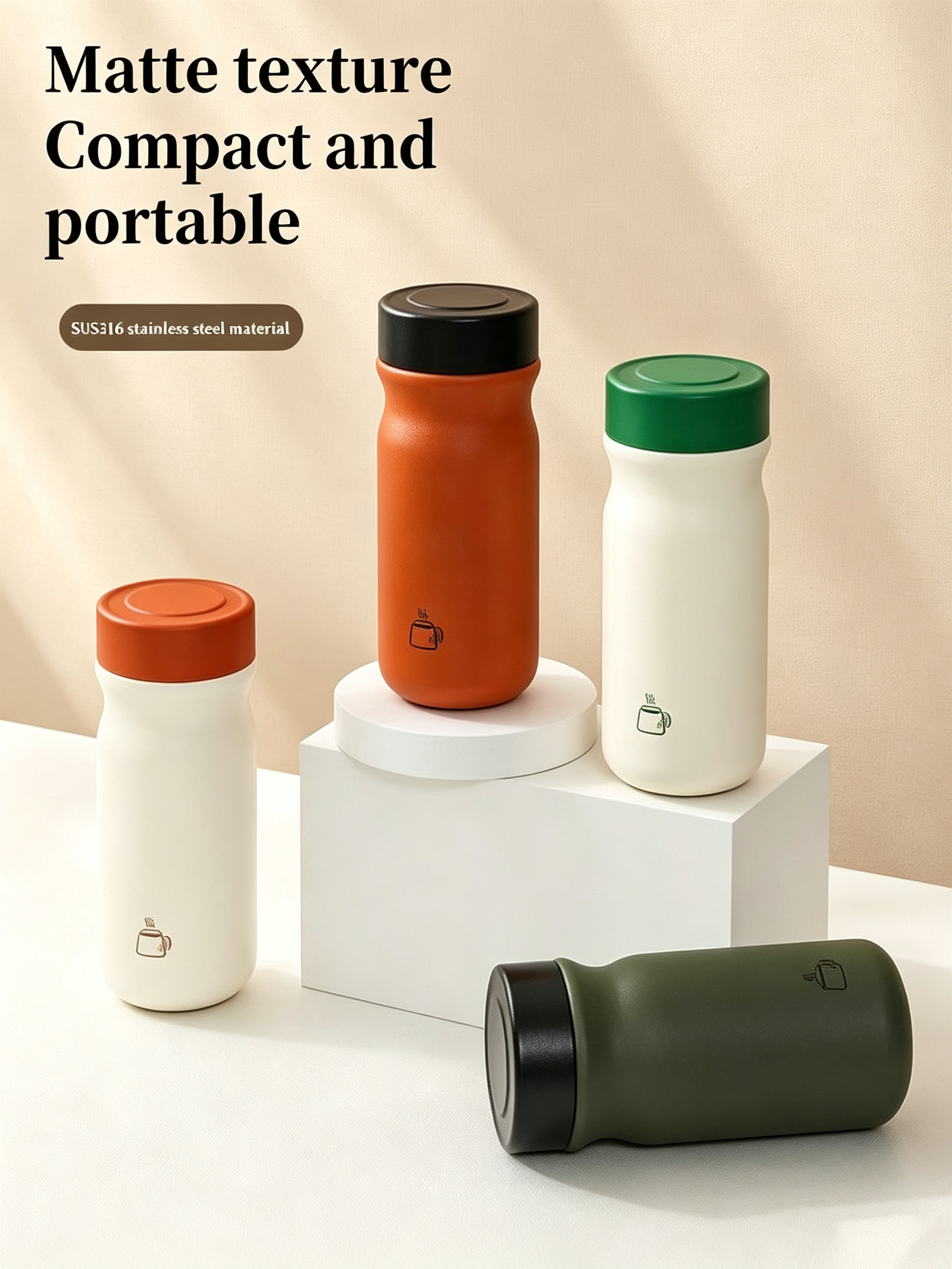 Stainless Steel Insulated Bottle - 320ml