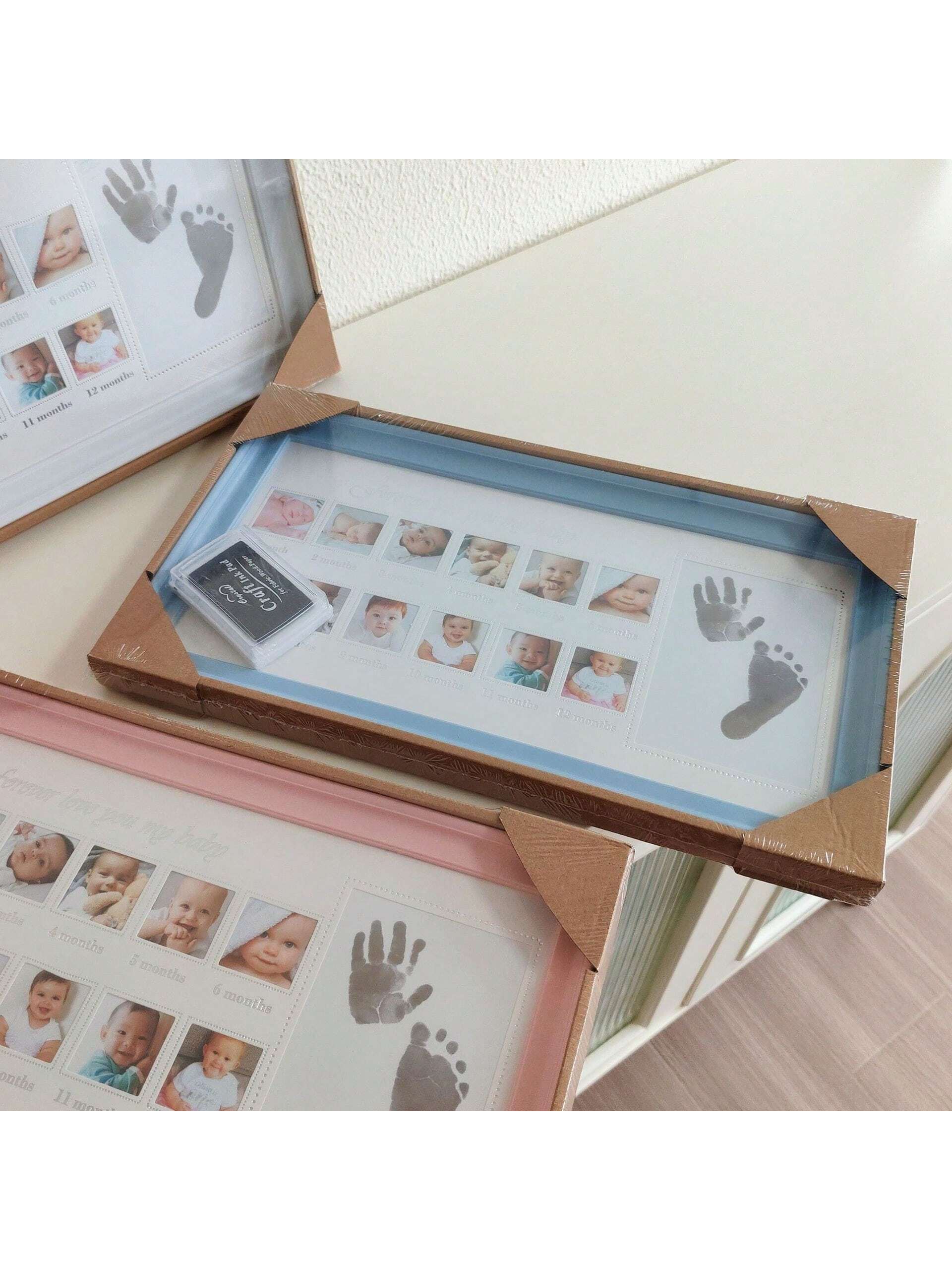 White Plastic Multi-Frame