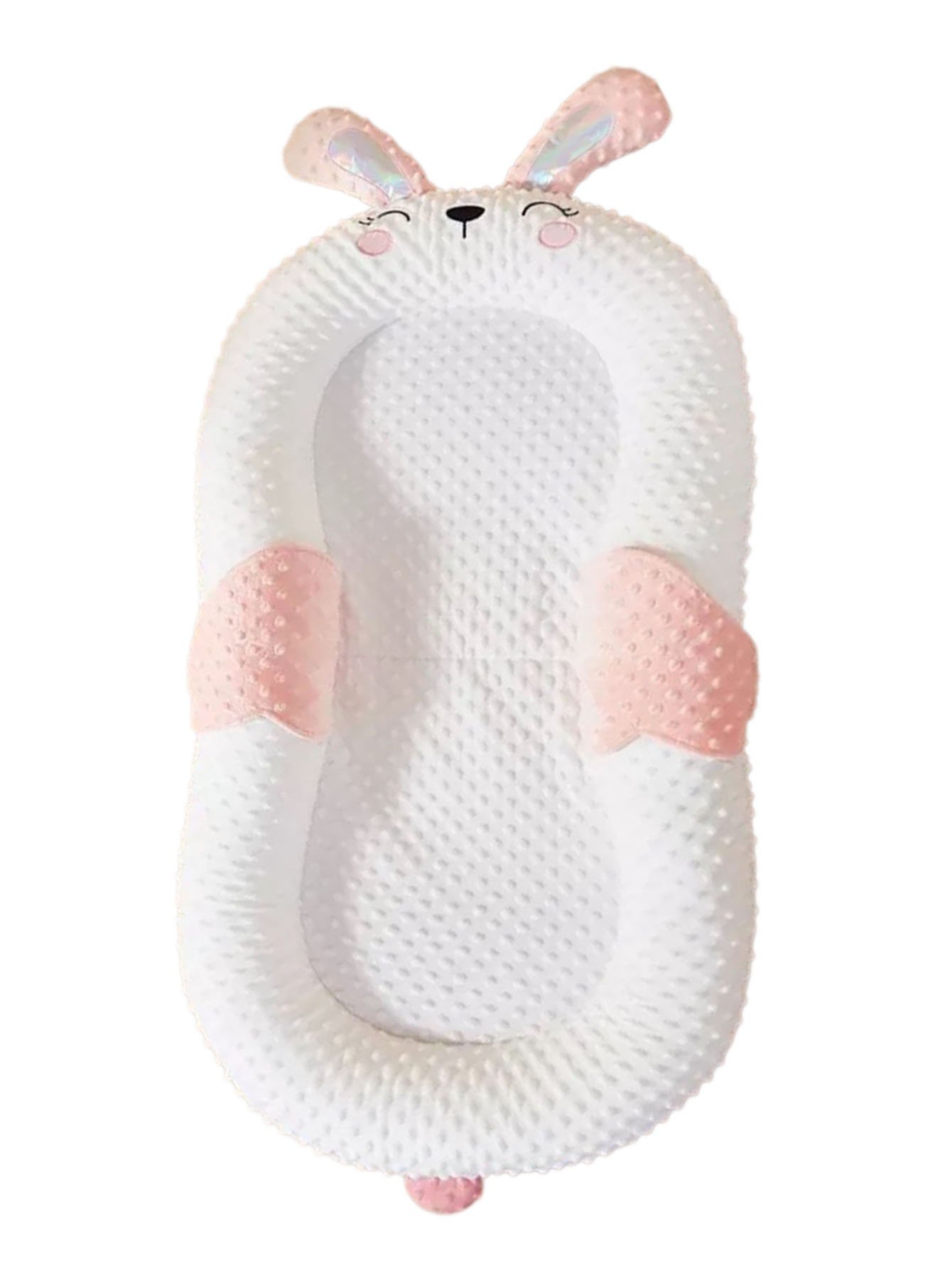 Light Pink Baby Sleeper With Bunny Design