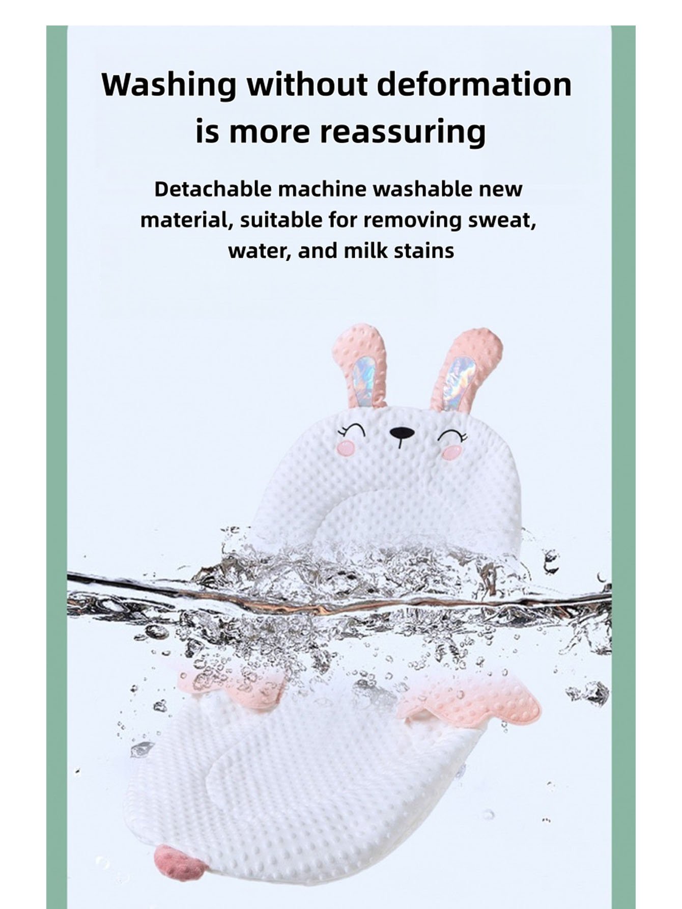Light Pink Baby Sleeper With Bunny Design