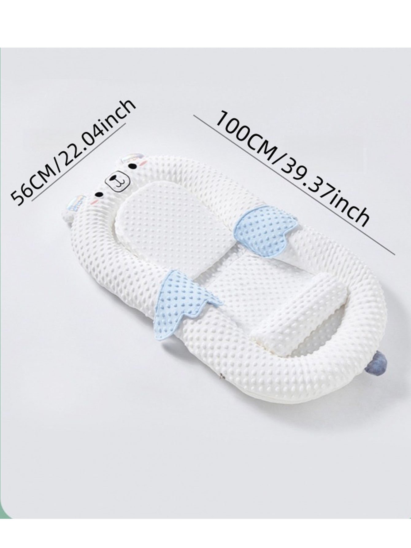 Light Pink Baby Sleeper With Bunny Design