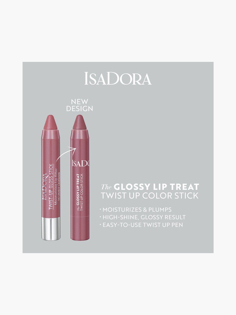 Glossy Lip Treat Twist Up Lipstick - 3.3 gm