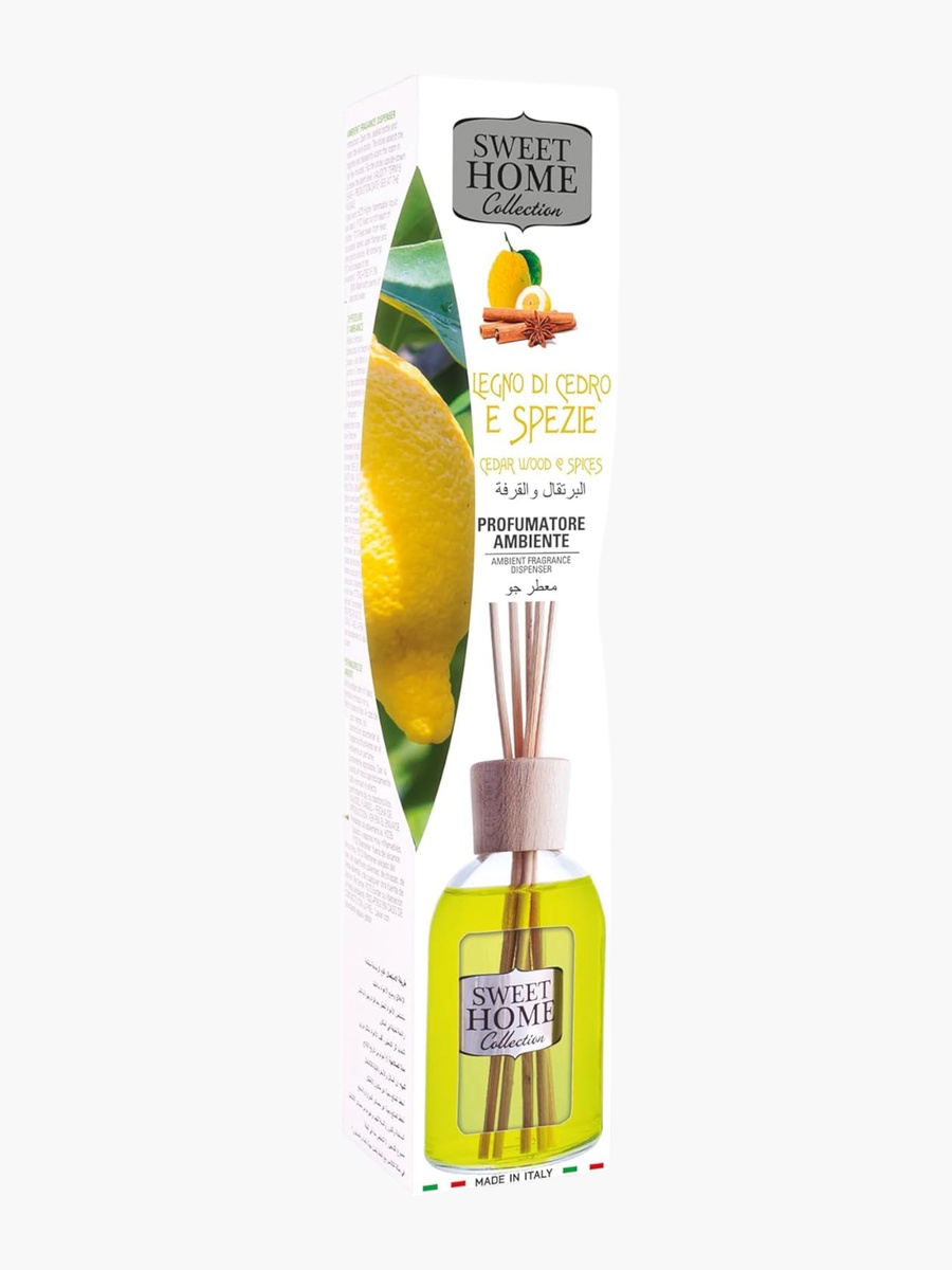 Sweet Home Cedar Wood and Spices Reed Diffuser - 100 ml
