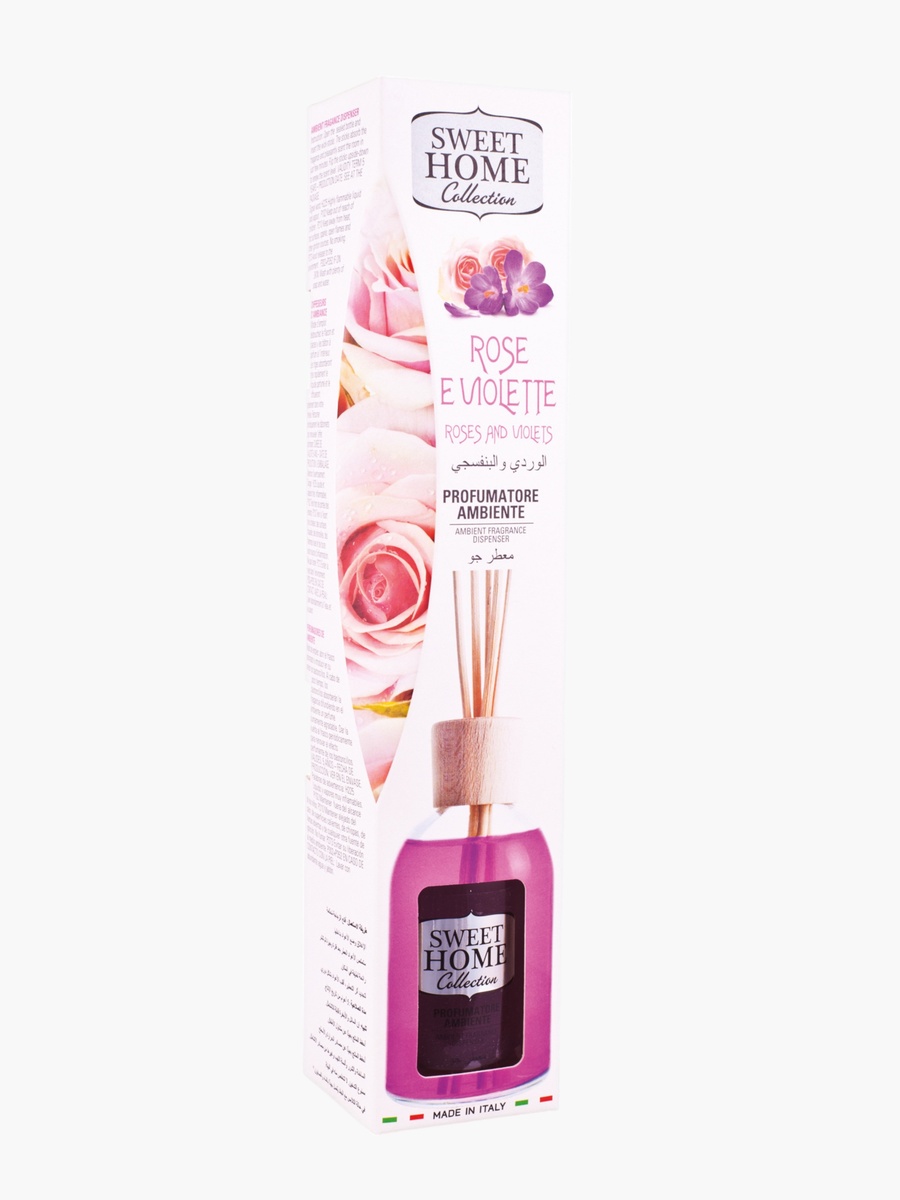 Sweet Home Rose and Violet Reed Diffuser - 100 ml