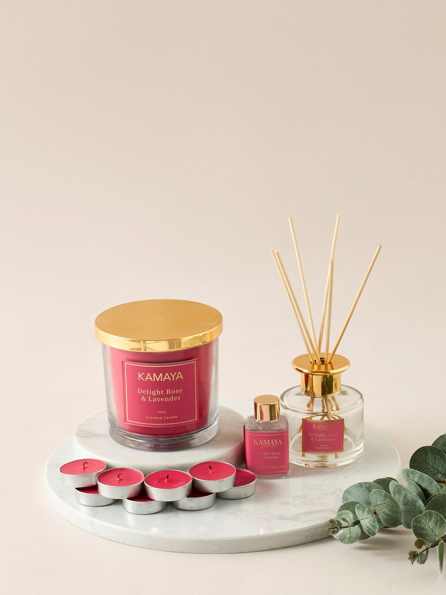 Delight Rose and Lavender Reed Diffuser - 100 ml