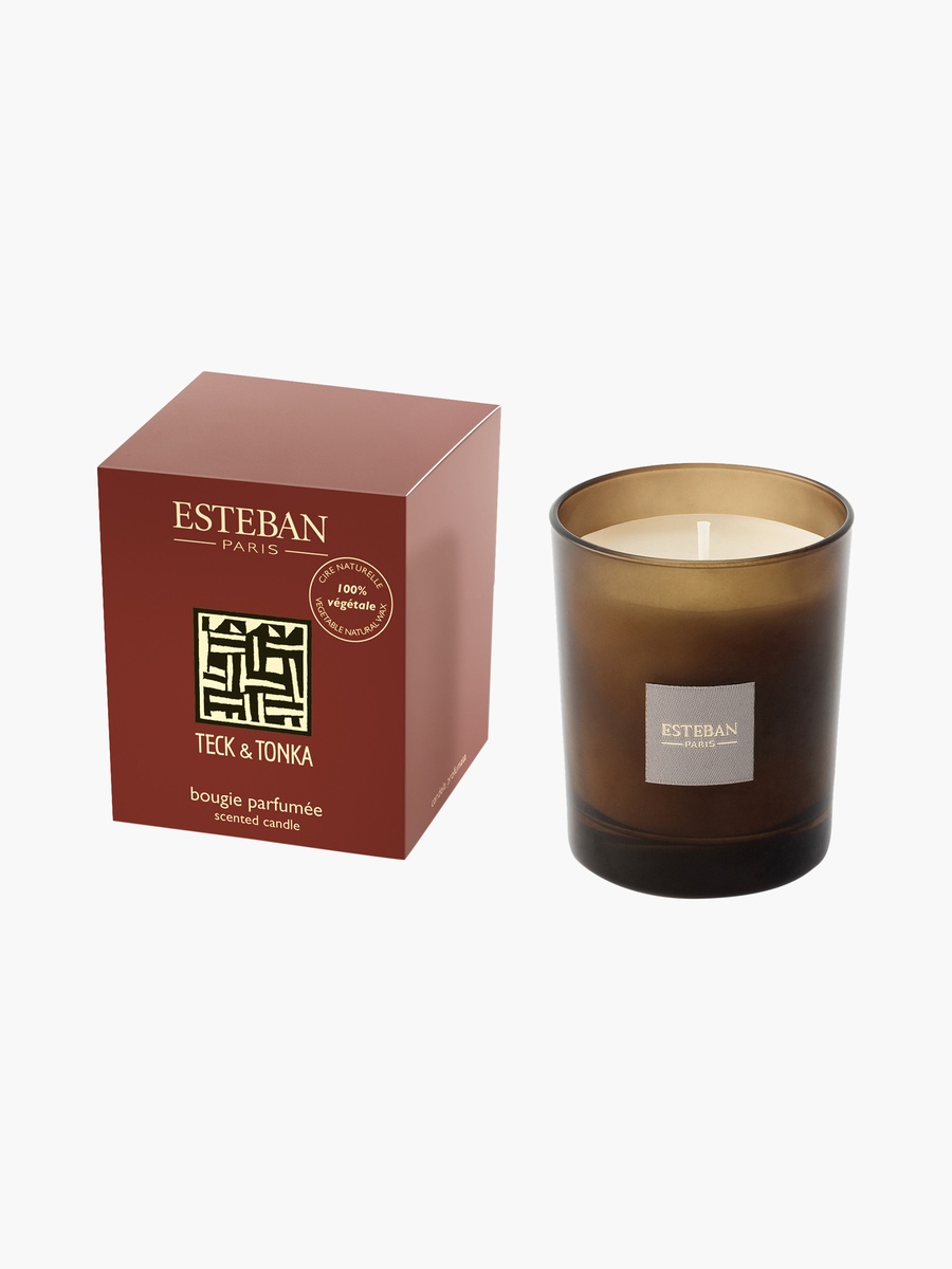 Refillable Ambre Scented Jar Candle