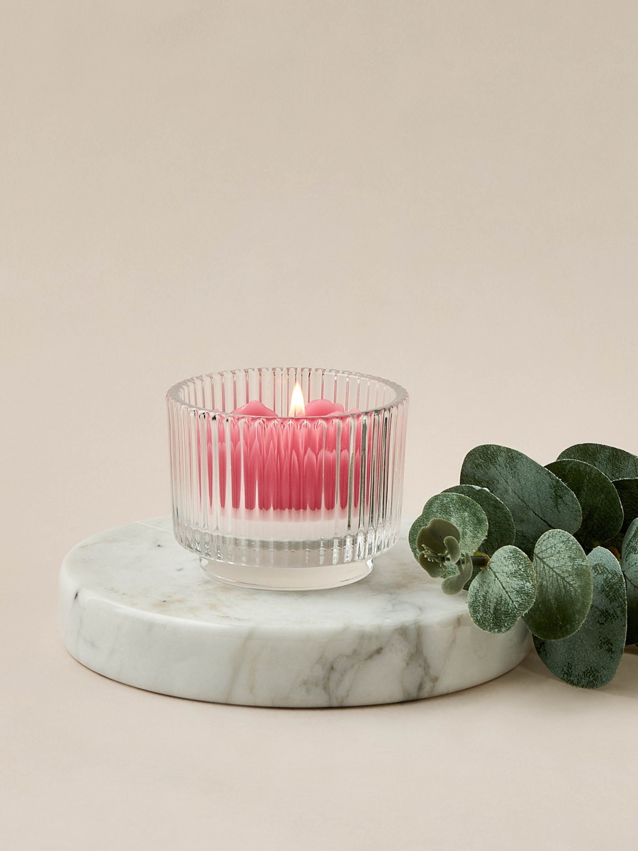 Rose Scented Jar Candle - 29 gm