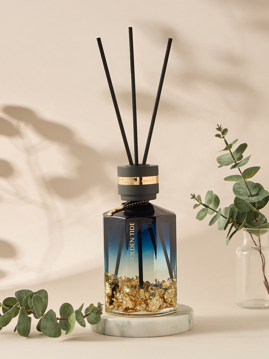 Aurum Reed Diffuser 900ml Golden Tide - Blue