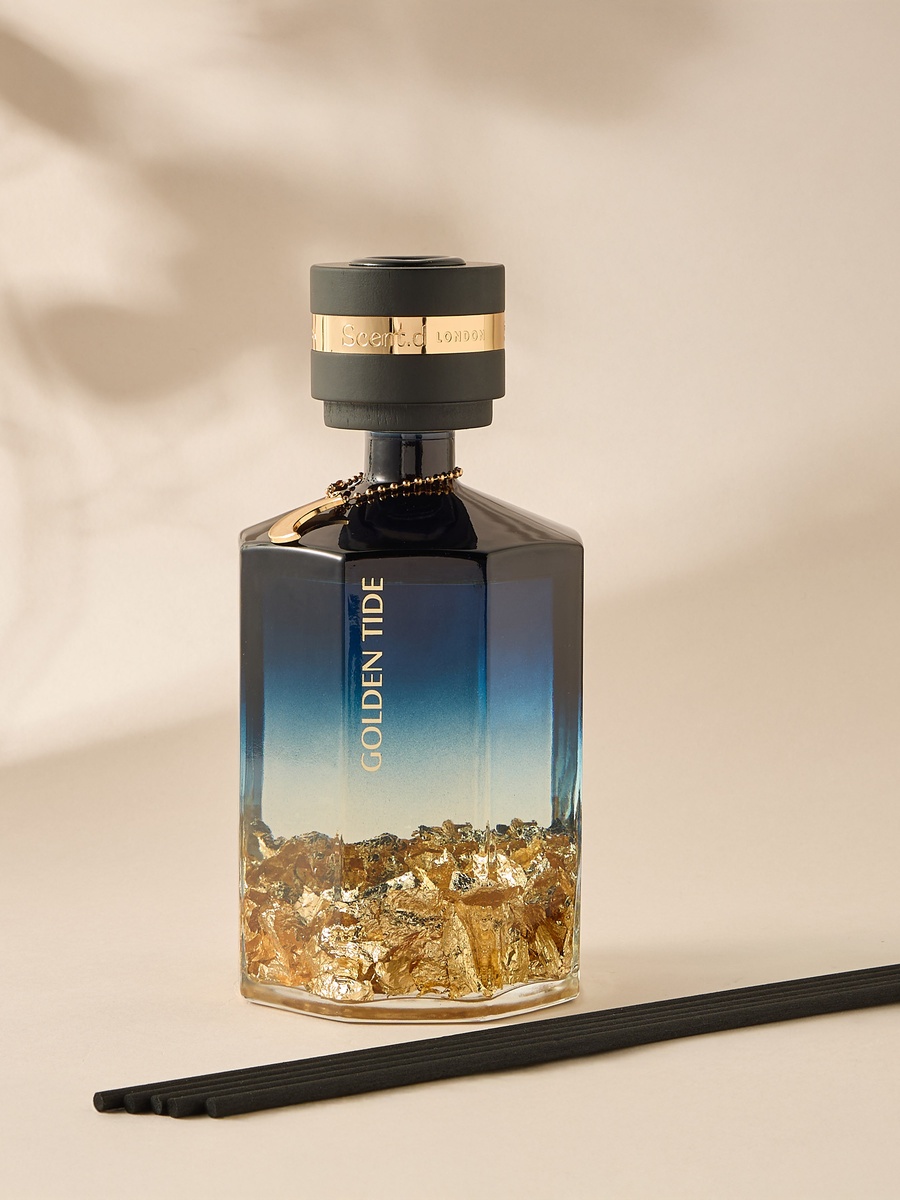 Aurum Reed Diffuser 900ml Golden Tide - Blue