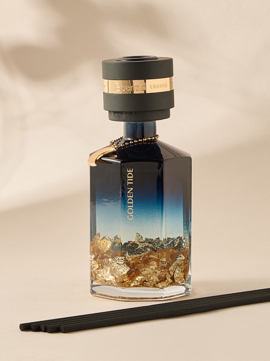 Aurum Reed Diffuser 450ml Golden Tide - Blue