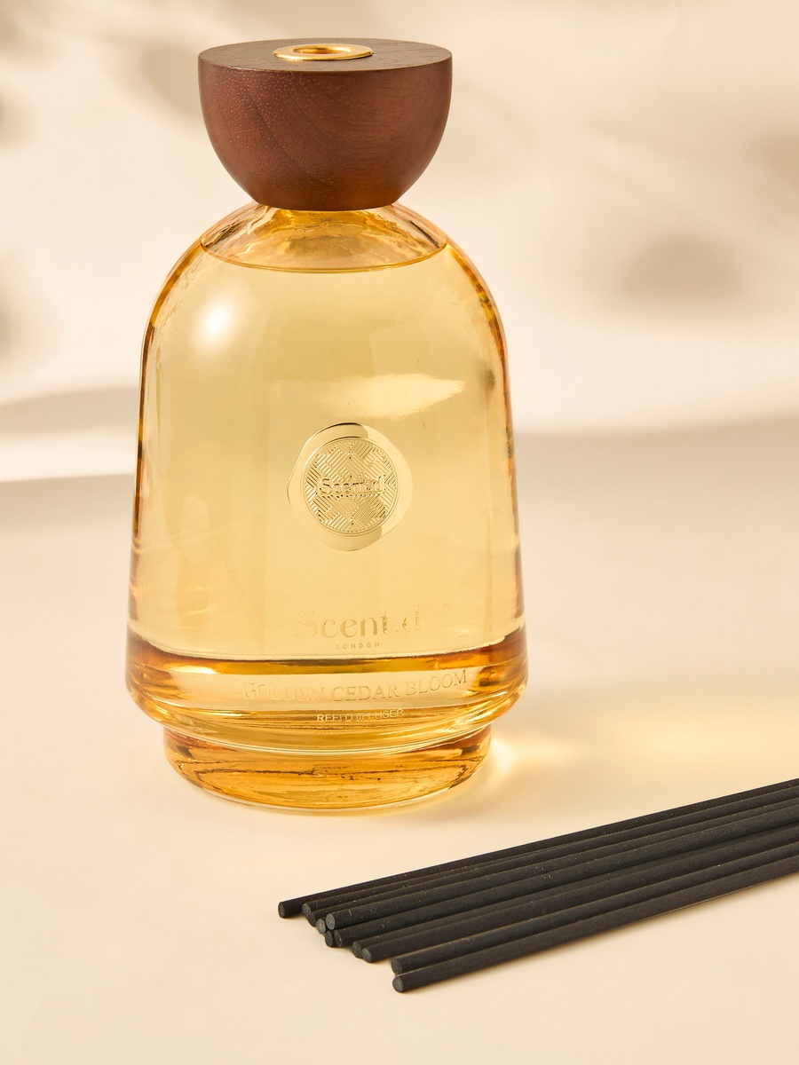 Golden Cedar Bloom Reed Diffuser - 1000 ml