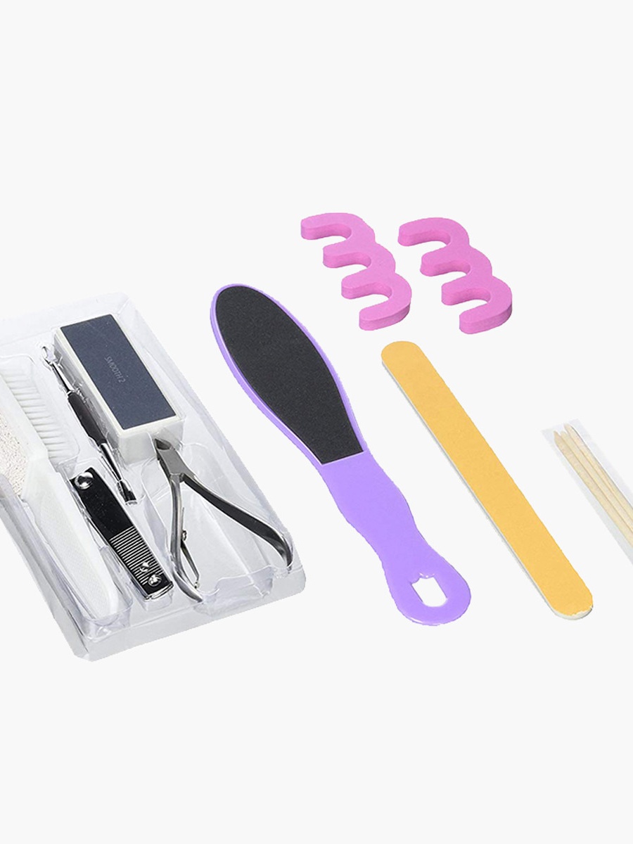 Red Professional 10-Piece Pedicure Kit