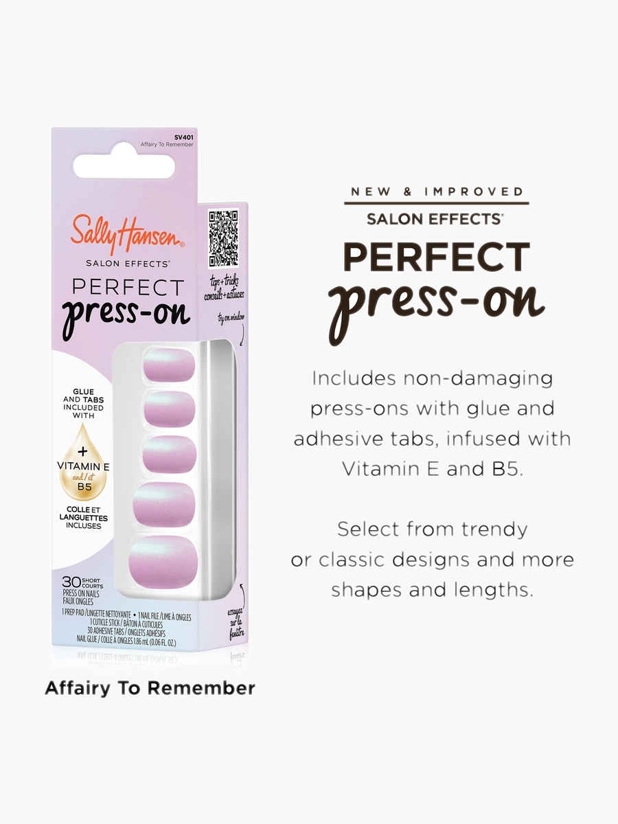 Shimmer Press-On Nails Set-27g